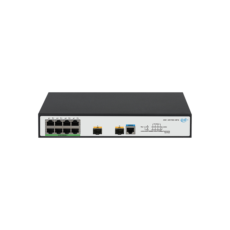 H3C 小贝优选 US1750-10P-S 二层Web网管交换机
